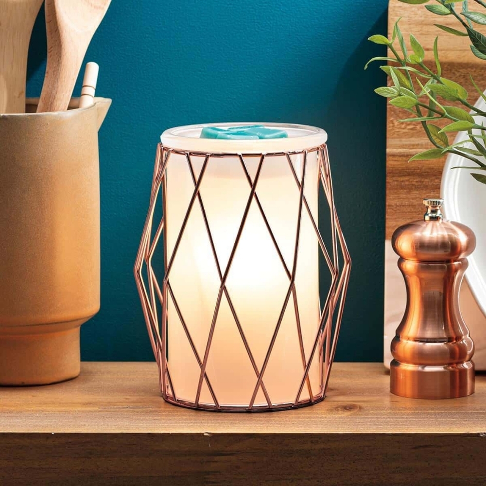 Wire you blushing Scentsy warmer-full size